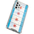 Chicago Flag Light Wood Galaxy A53 5G Clear Case
