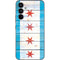 Chicago Flag Light Wood Galaxy A54 5G Skin