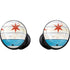 Chicago Flag Light Wood Galaxy Buds Skin