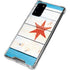 Chicago Flag Light Wood Galaxy Note20 5G Clear Case