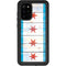 Chicago Flag Light Wood Galaxy S20 Plus Waterproof Case