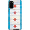 Chicago Flag Light Wood Galaxy S20 Pro Case