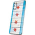 Chicago Flag Light Wood Galaxy S20 Skin