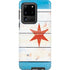 Chicago Flag Light Wood Galaxy S20 Ultra 5G Pro Case