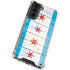 Chicago Flag Light Wood Galaxy S21 5G Clear Case