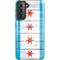 Chicago Flag Light Wood Galaxy S21 5G Pro Case