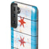 Chicago Flag Light Wood Galaxy S21 FE Pro Case
