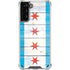 Chicago Flag Light Wood Galaxy S21 Plus 5G Clear Case