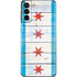 Chicago Flag Light Wood Galaxy S21 Plus 5G Skin