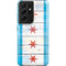 Chicago Flag Light Wood Galaxy S21 Ultra 5G Pro Case