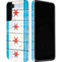 Chicago Flag Light Wood Galaxy S22 Pro Case