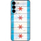 Chicago Flag Light Wood Galaxy S22 Skin