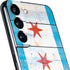 Chicago Flag Light Wood Galaxy S22 Skin