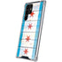 Chicago Flag Light Wood Galaxy S22 Ultra Clear Case