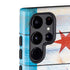 Chicago Flag Light Wood Galaxy S22 Ultra Pro Case