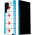 Chicago Flag Light Wood Galaxy S22 Ultra Pro Case
