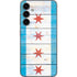 Chicago Flag Light Wood Galaxy S23 FE Skin