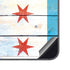 Chicago Flag Light Wood Galaxy S23 FE Skin