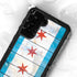 Chicago Flag Light Wood Galaxy S23 Waterproof Case