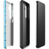 Chicago Flag Light Wood Galaxy S24 Impact Case