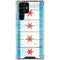 Chicago Flag Light Wood Galaxy S24 Ultra Clear Case