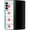 Chicago Flag Light Wood Galaxy Z Fold3 5G Skin