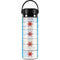 Chicago Flag Light Wood Hydro Flask 20oz Wide Mouth Skin
