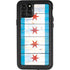 Chicago Flag Light Wood iPhone 11 Pro Max Waterproof Case