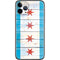 Chicago Flag Light Wood iPhone 11 Pro Skin