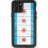 Chicago Flag Light Wood iPhone 11 Pro Waterproof Case