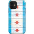 Chicago Flag Light Wood iPhone 12 Impact Case