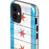 Chicago Flag Light Wood iPhone 12 Impact Case