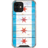 Chicago Flag Light Wood iPhone 12 Mini Clear Case