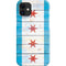 Chicago Flag Light Wood iPhone 12 Mini Lite Case