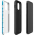 Chicago Flag Light Wood iPhone 12 Pro Impact Case