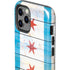 Chicago Flag Light Wood iPhone 12 Pro Max Impact Case