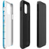 Chicago Flag Light Wood iPhone 12 Pro Max Impact Case