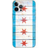 Chicago Flag Light Wood iPhone 12 Pro Max Skin