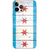 Chicago Flag Light Wood iPhone 12 Pro Skin