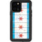 Chicago Flag Light Wood iPhone 12 Pro Waterproof Case
