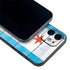 Chicago Flag Light Wood iPhone 12 Skin