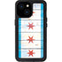 Chicago Flag Light Wood iPhone 13 Mini Waterproof Case