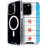 Chicago Flag Light Wood iPhone 13 Pro MagSafe Case