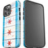Chicago Flag Light Wood iPhone 13 Pro Max Impact Case