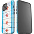 Chicago Flag Light Wood iPhone 15 Plus Impact Case