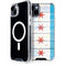 Chicago Flag Light Wood iPhone 14 MagSafe Case