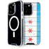 Chicago Flag Light Wood iPhone 14 Pro MagSafe Case