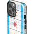 Chicago Flag Light Wood iPhone 15 Pro Max Impact Case