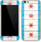 Chicago Flag Light Wood iPhone 6/6s Skin