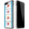 Chicago Flag Light Wood iPhone 7/8 Plus Clear Case